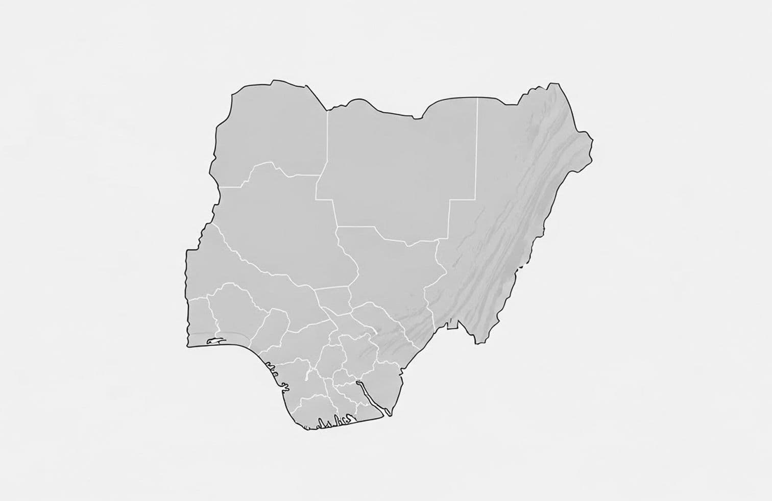 Nigeria map